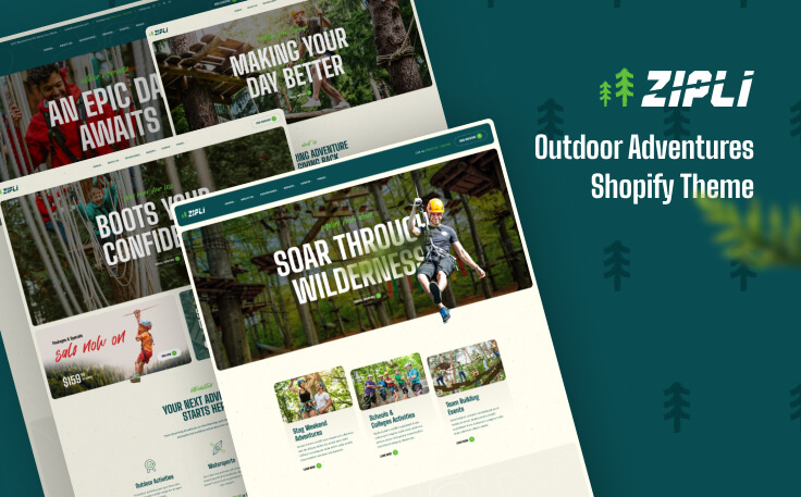 Ap Zipli – Adventure Park & Outdoor Activities Shopify Theme