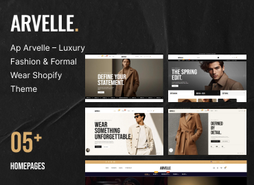 Ap Arvelle – Luxury Fashion & Formal Wear Shopify Theme i