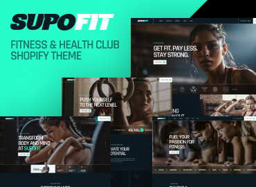 Ap Supofit – Fitness & Health Club Shopify Theme